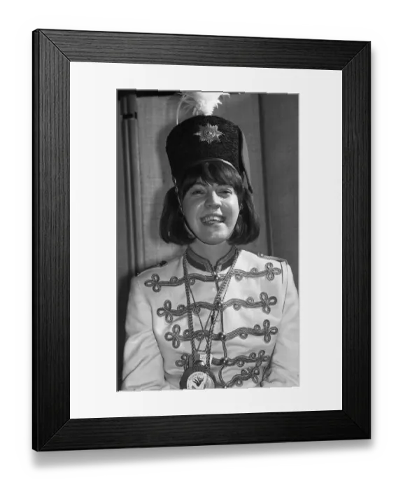 Framed Print : The carnival parade in 1966 in Cologne