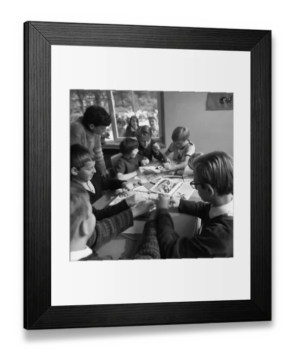 Framed Print : Children in the Ruhr area, here in the year 1966 in Leisure and Play Framed Print : Children in the Ruhr area, here in the year 1966 in Leisure and Play