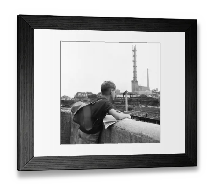 Framed Print : Children in the Ruhr area, here in the year 1966 in leisure and play Framed Print : Children in the Ruhr area, here in the year 1966 in leisure and play