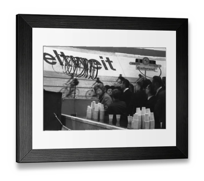 Framed Print : The 6-day race of the professional cyclists Framed Print : The 6-day race of the professional cyclists