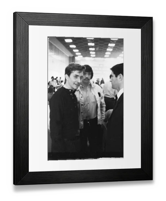 Framed Print : The student congress of the DKP-affiliated student federation MSB Spartakus on 20
