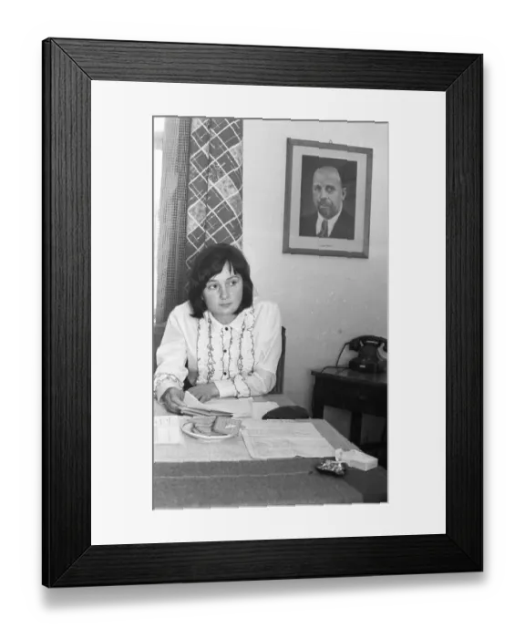 Framed Print : The picture was taken in the years 1965 to 1971