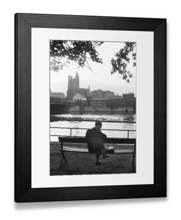 Framed Print : The picture was taken between 1965 and 1971