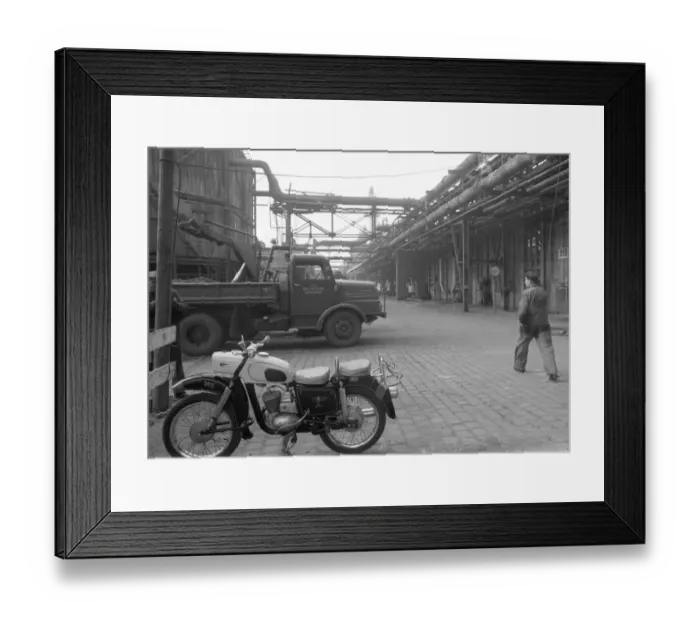 Framed Print : The picture was taken between 1965 and 1971
