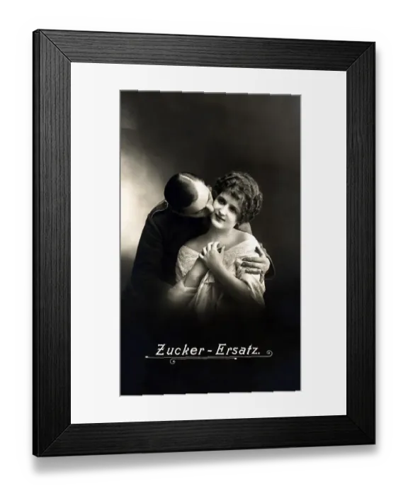 Framed Print : Sugar, stimulants, satire, kisses instead of sugar