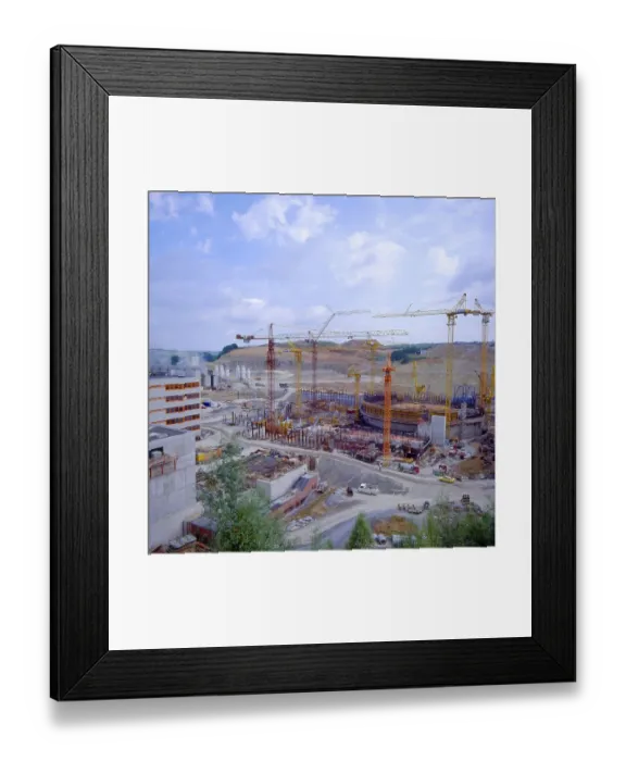 Framed Print : Nuclear power plant: Neckarwestheim Framed Print : Nuclear power plant: Neckarwestheim