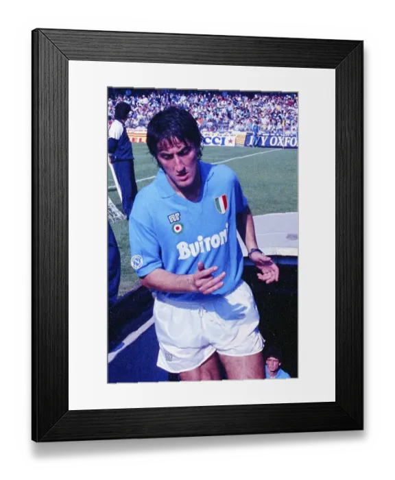 Framed Print : Fernando De Napoli (SSC Napoli) Framed Print : Fernando De Napoli (SSC Napoli)