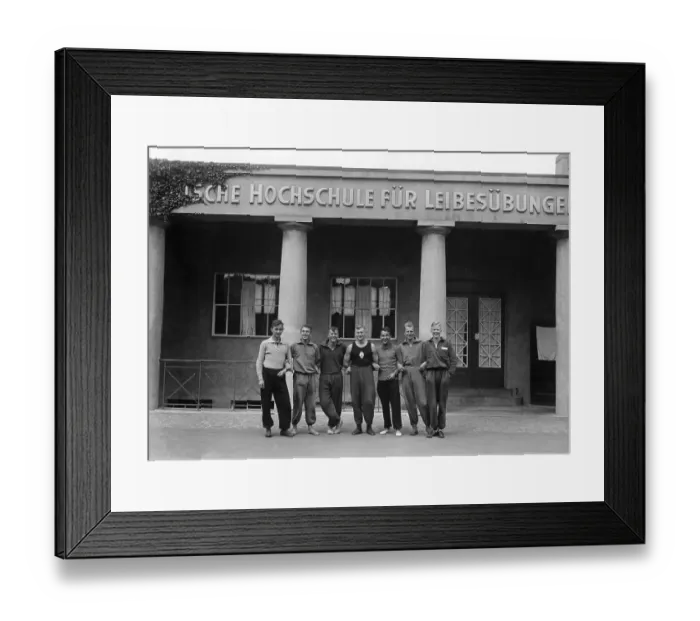 Framed Print : German Academy of Physical Education (1920-1935)