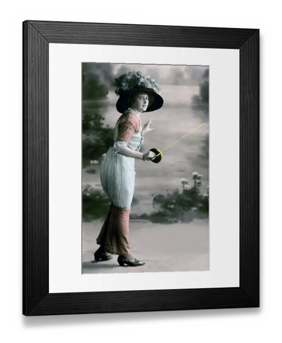 Framed Print : Fencer, sports, fencing, 1910s Framed Print : Fencer, sports, fencing, 1910s
