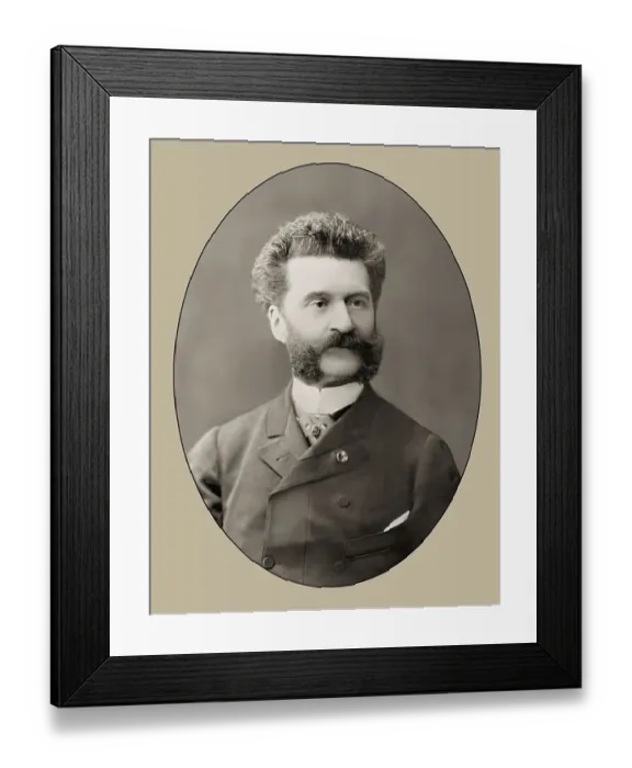 Framed Print : Johann Baptist Strauss II, 1825 - 1899 Framed Print : Johann Baptist Strauss II, 1825 - 1899