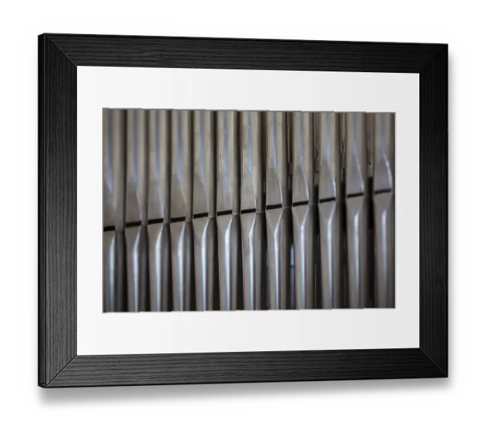 Framed Print : Pipes of an organ Framed Print : Pipes of an organ