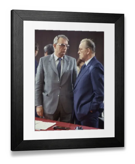 Framed Print : Ruhr area, DGB event ca, 1982-4