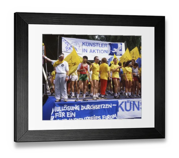 Framed Print : From Flensburg to the Zugspitze
