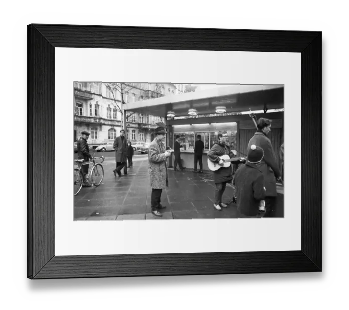Framed Print : The Easter March 1968, Germany