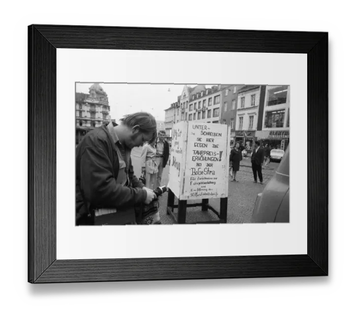 Framed Print : The 1971 local transport congress