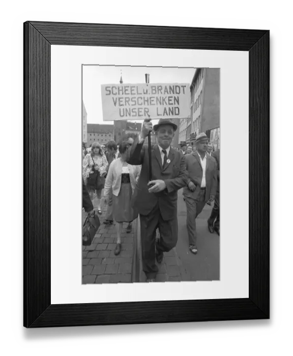 Framed Print : The Sudeten German Day, here in Nuremberg on 1 Framed Print : The Sudeten German Day, here in Nuremberg on 1