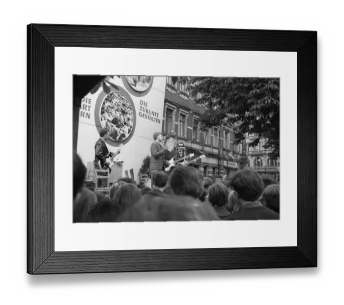 Framed Print : The picture was taken between 1965 and 1971