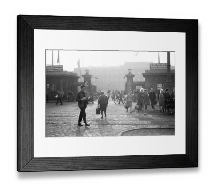 Framed Print : The picture was taken between 1965 and 1971