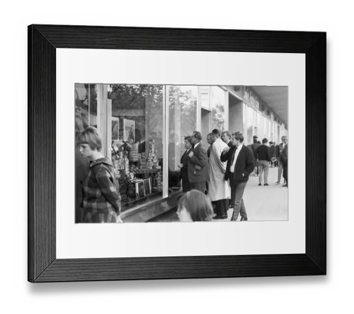 Framed Print : The picture was taken between 1965 and 1971 Framed Print : The picture was taken between 1965 and 1971