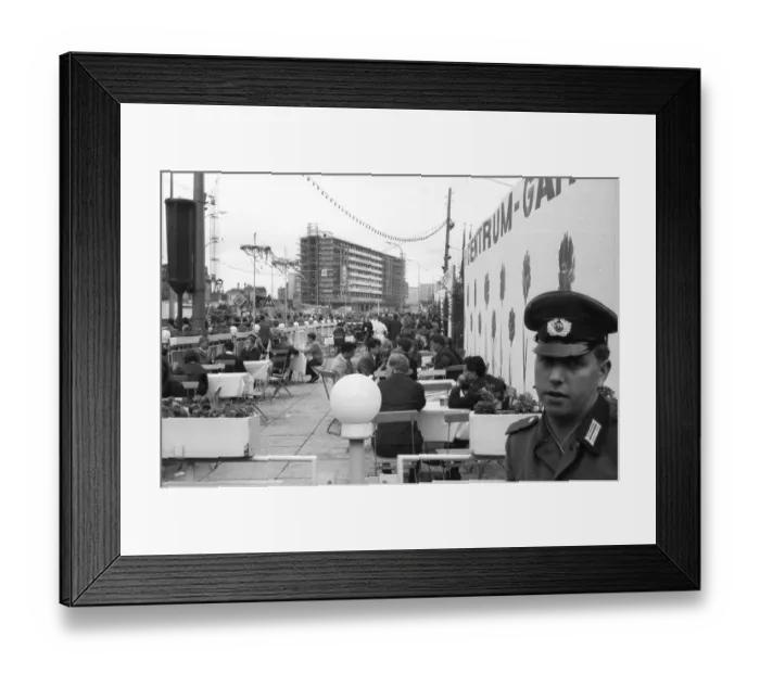 Framed Print : The picture was taken between 1965 and 1971