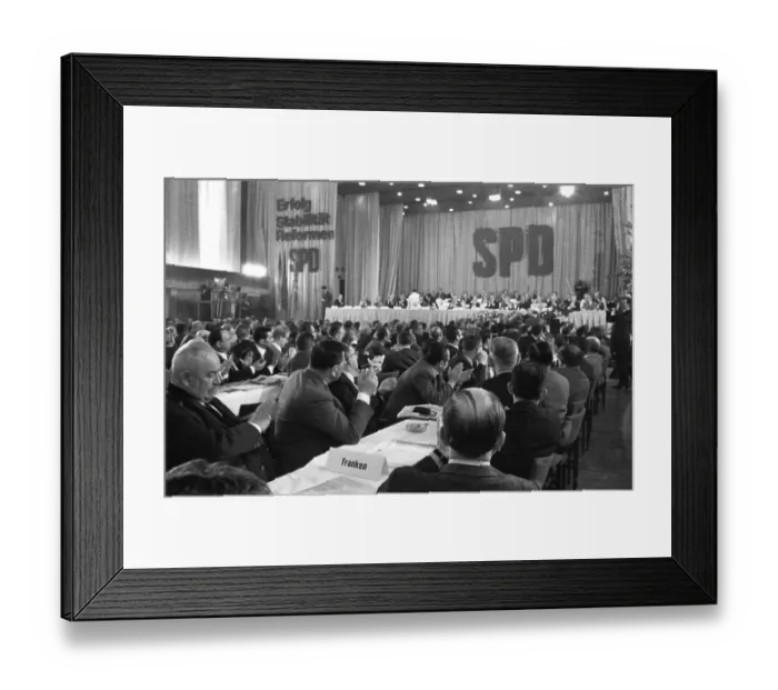 Framed Print : Under the motto Success, Stability