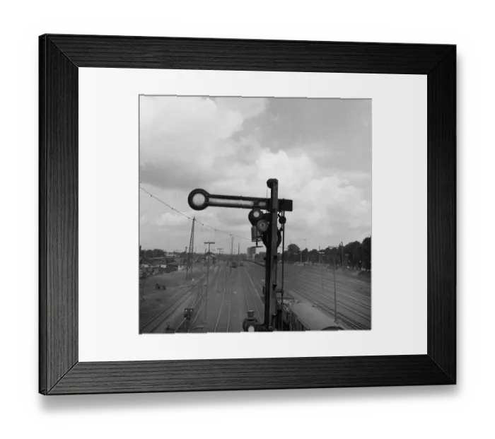 Framed Print : Photos and events from the Ruhr area in the years 1965 to 1971