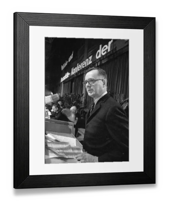 Framed Print : Photos and events from the Ruhr area in the years 1965 to 1971