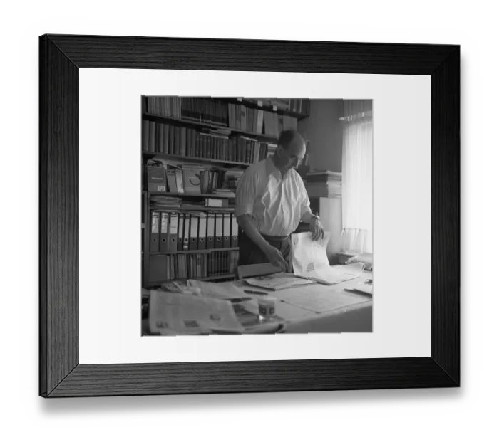 Framed Print : Conferences of the newly founded communist party (DKP) in 1968 to 1970