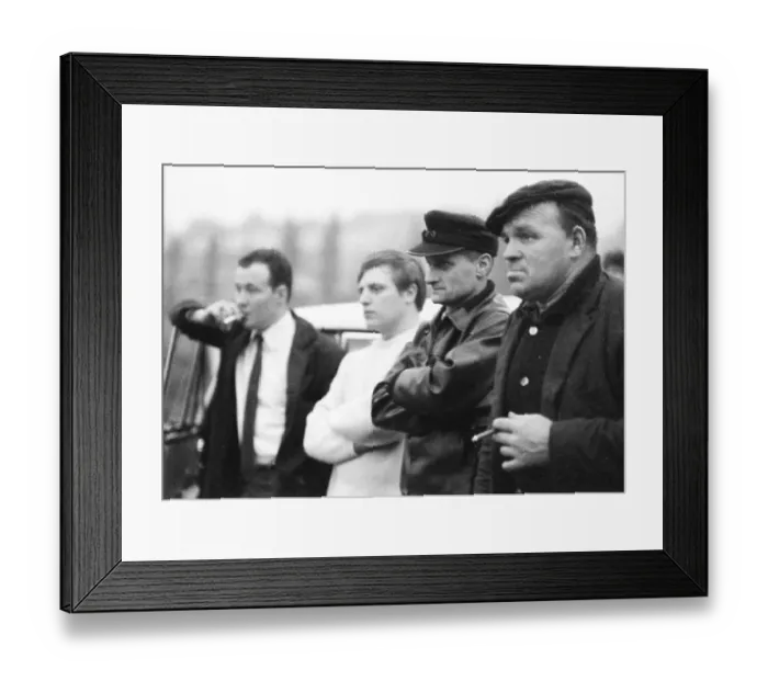 Framed Print : Events and milieu in the Ruhr area in the years 1965 to 1971