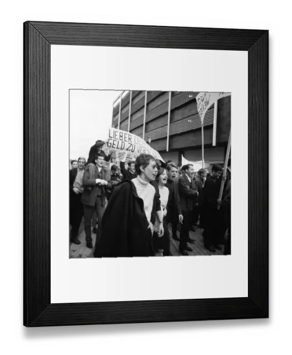 Framed Print : Students of all school types