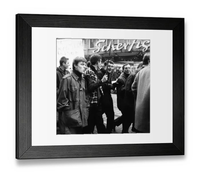Framed Print : Students of all school types