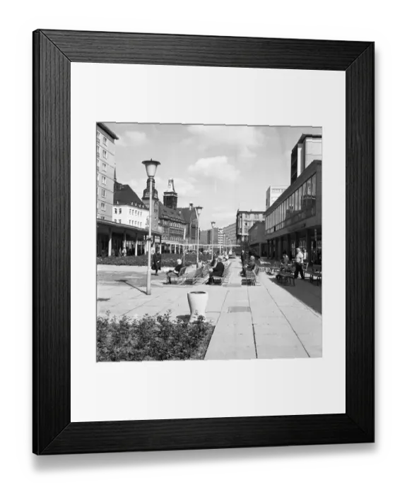 Framed Print : Scenes in Leipzig in 1974, here on 9 Framed Print : Scenes in Leipzig in 1974, here on 9