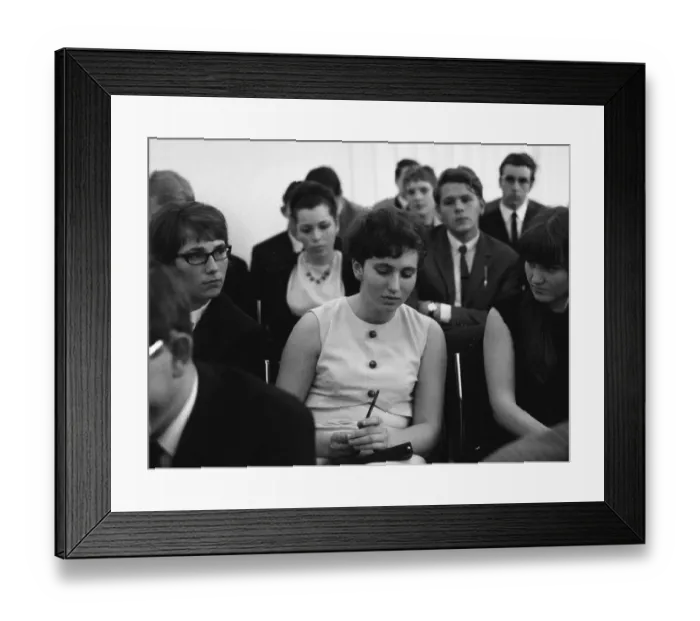 Framed Print : DEU, Germany, Ruhr Area The election campaign for the Bundestag elections on 10