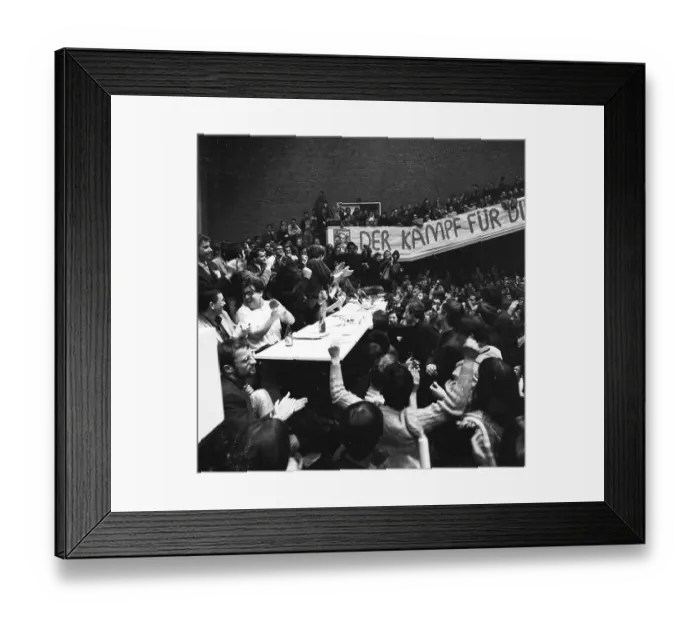 Framed Print : The 1968 International Vietnam Congress