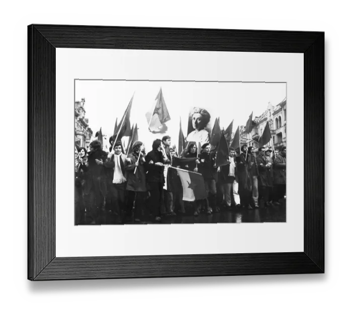 Framed Print : The 1968 International Vietnam Congress