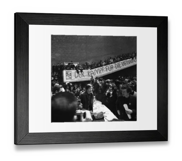 Framed Print : The 1968 International Vietnam Congress