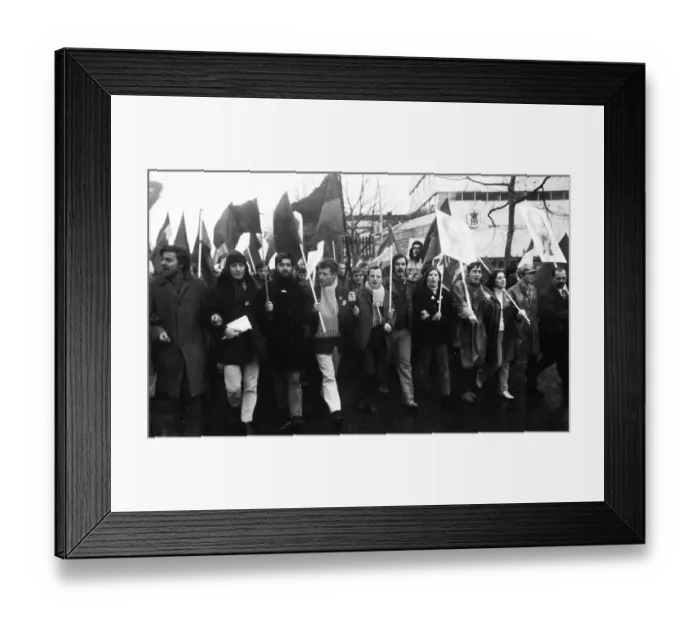Framed Print : The 1968 International Vietnam Congress