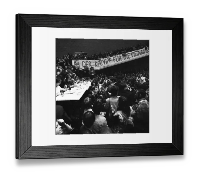 Framed Print : The 1968 International Vietnam Congress Framed Print : The 1968 International Vietnam Congress