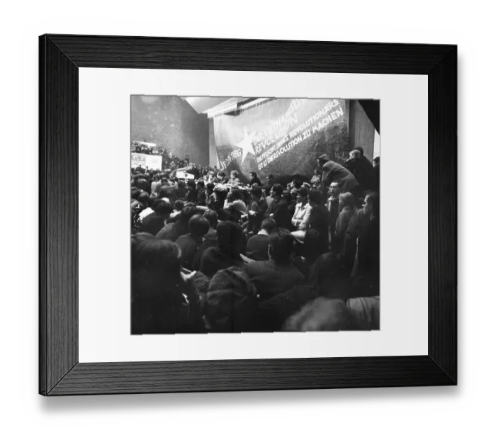 Framed Print : The 1968 International Vietnam Congress