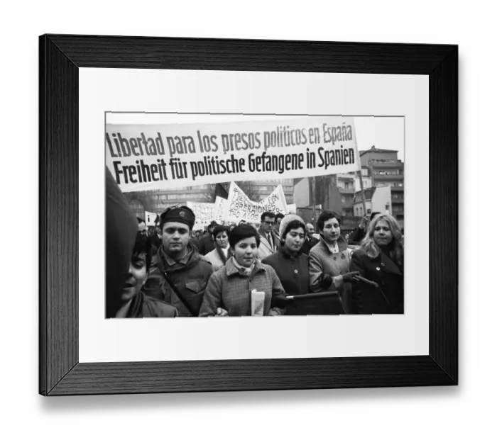 Framed Print : Spanish guest workers Framed Print : Spanish guest workers