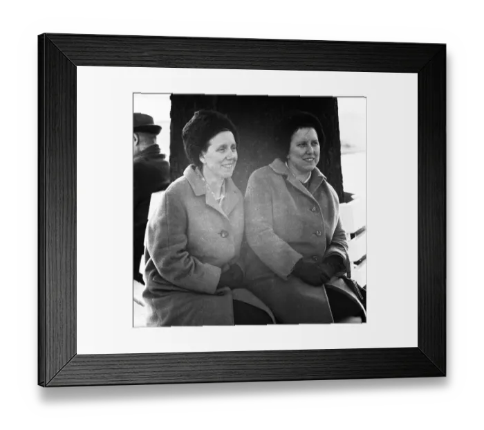 Framed Print : These two ladies, Elisabeth (61) r Framed Print : These two ladies, Elisabeth (61) r
