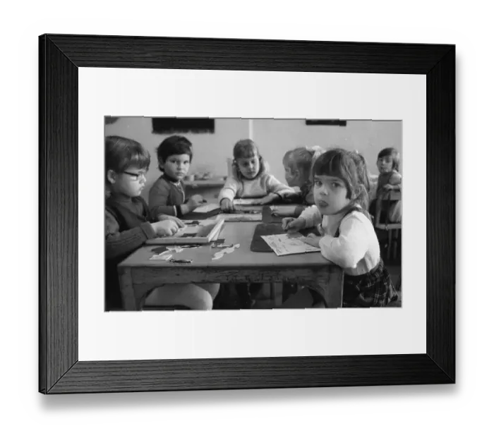 Framed Print : This colliery kindergarten with lots of music and paintings by Ruhrkohle AG (RAG) Framed Print : This colliery kindergarten with lots of music and paintings by Ruhrkohle AG (RAG)