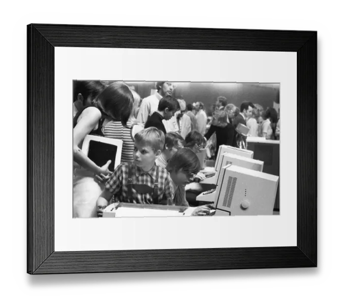 Framed Print : The third Interschool in Dortmund's Westfalenhalle from 8