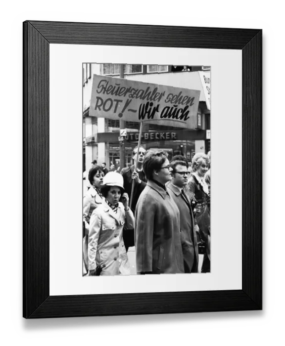 Framed Print : Tax officials also take to the streets for their demand for more pay Framed Print : Tax officials also take to the streets for their demand for more pay
