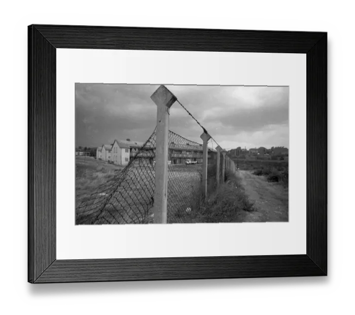 Framed Print : For the homeless, here in the Ruhr area in the years from 1965 to 1971
