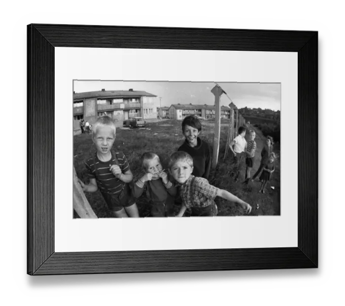 Framed Print : For the homeless, here in the Ruhr area in the years from 1965 to 1971 Framed Print : For the homeless, here in the Ruhr area in the years from 1965 to 1971