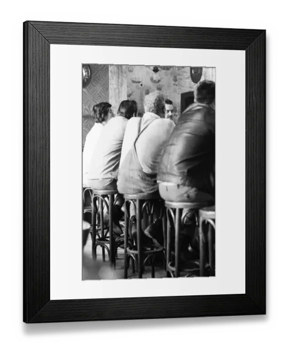 Framed Print : For the homeless, here in the Ruhr area in the years from 1965 to 1971