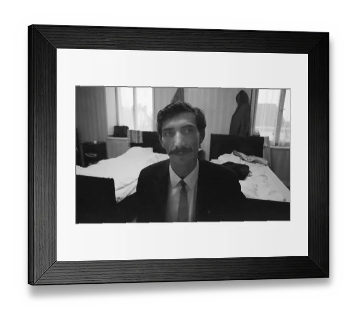 Framed Print : Negative highlights in the Ruhr area in the years 1965 to 1971