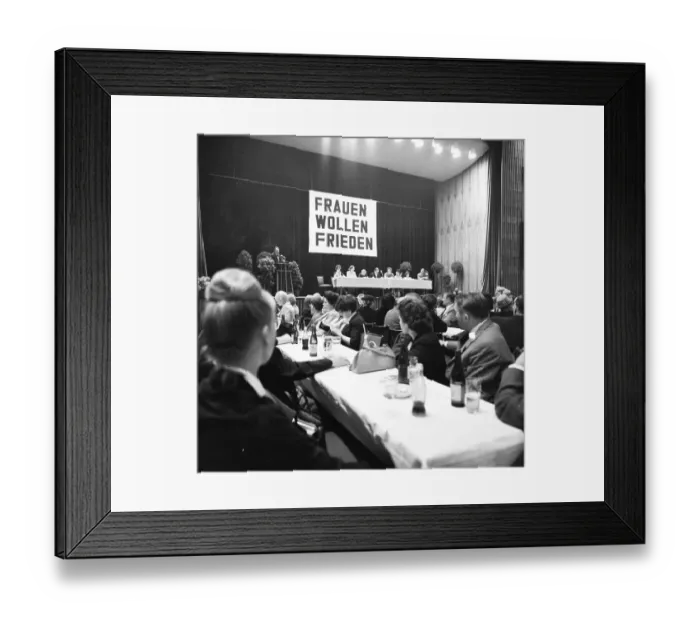 Framed Print : Negative highlights in the Ruhr area in the years 1965 to 1971