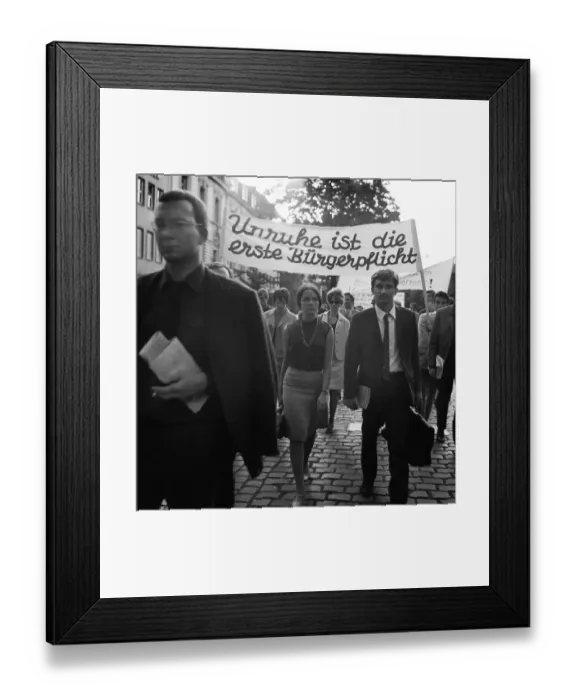 Framed Print : The activities of the left